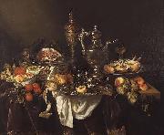Abraham van Beijeren, Banquet still life.